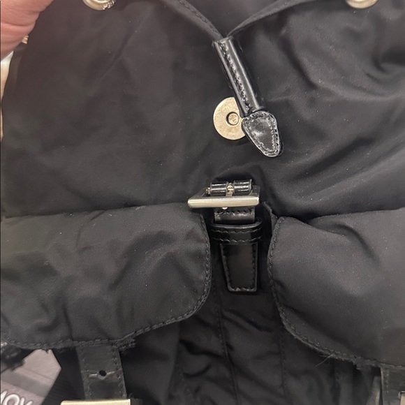 Prada Black Nylon Backpack - Picture 5 of 6